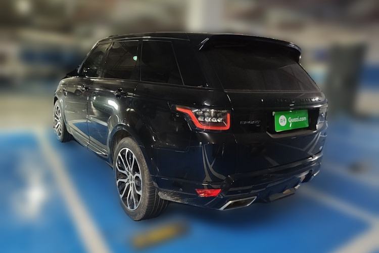 Used Land Rover Range Sport 2022 3.0 L6 YAO Black Edition Rear Left 45 Deg
