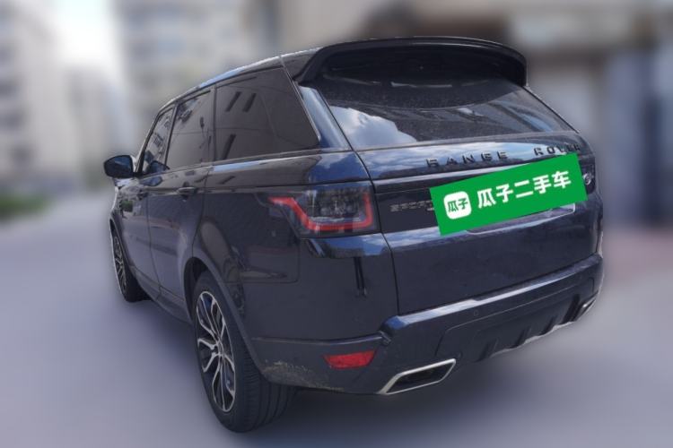 Used Land Rover Range Sport 2022 3.0 L6 YAO Black Edition Rear Left 45 Deg