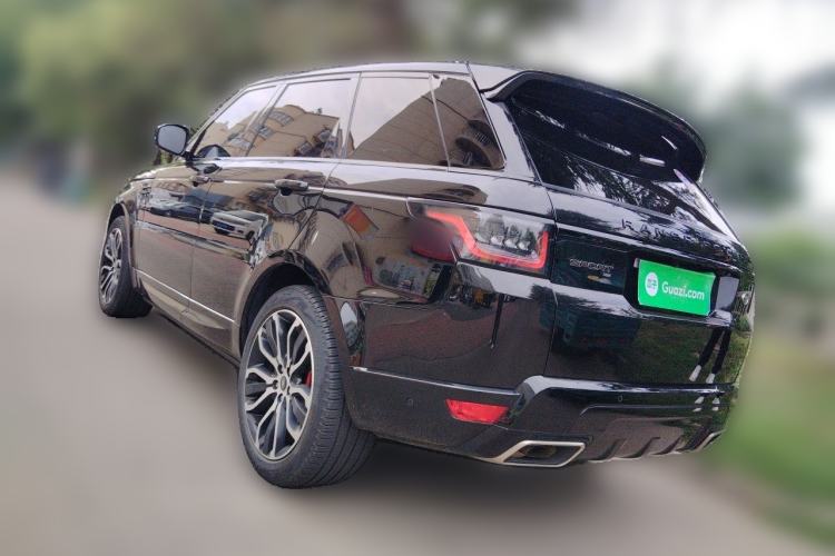 Used Land Rover Range Sport 2022 3.0 L6 YAO Black Edition Rear Left 45 Deg