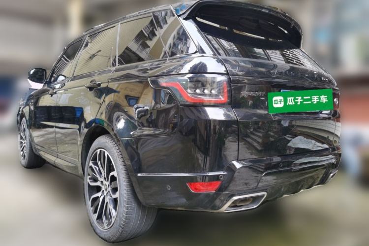 Used Land Rover Range Sport 2022 3.0 L6 YAO Black Edition Rear Left 45 Deg
