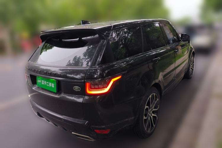 Used Land Rover Range Sport 2022 3.0 L6 YAO Black Edition Rear Right 45 Deg