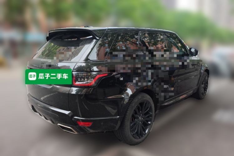 Used Land Rover Range Sport 2022 3.0 L6 YAO Black Edition Rear Right 45 Deg