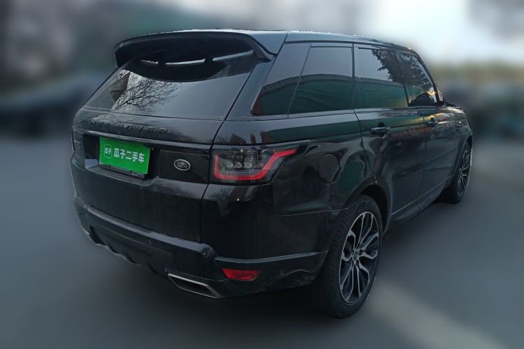 Used Land Rover Range Sport 2022 3.0 L6 YAO Black Edition Rear Right 45 Deg