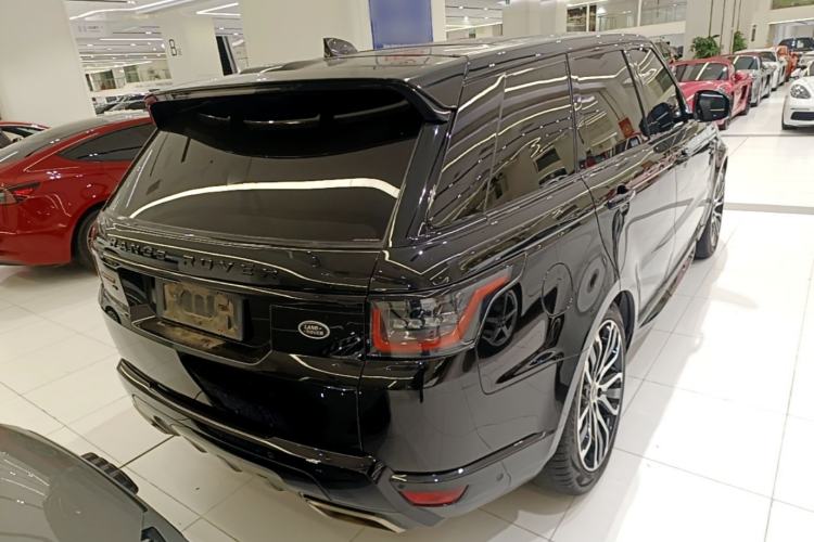 Used Land Rover Range Sport 2022 3.0 L6 YAO Black Edition Rear Right 45 Deg