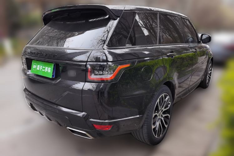 Used Land Rover Range Sport 2022 3.0 L6 YAO Black Edition Rear Right 45 Deg