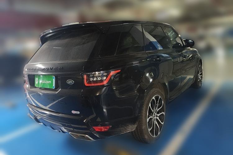 Used Land Rover Range Sport 2022 3.0 L6 YAO Black Edition Rear Right 45 Deg