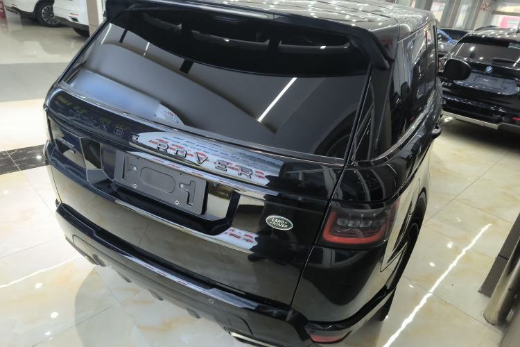 Used Land Rover Range Sport 2022 3.0 L6 YAO Black Edition Rear Right 45 Deg