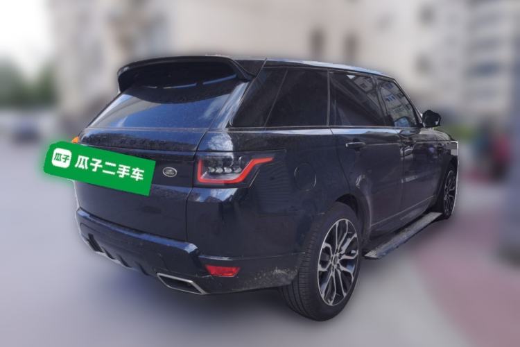 Used Land Rover Range Sport 2022 3.0 L6 YAO Black Edition Rear Right 45 Deg