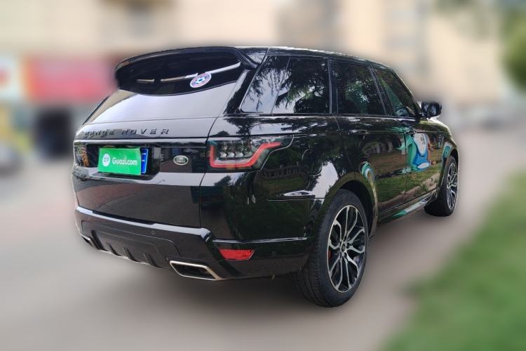 Used Land Rover Range Sport 2022 3.0 L6 YAO Black Edition Rear Right 45 Deg