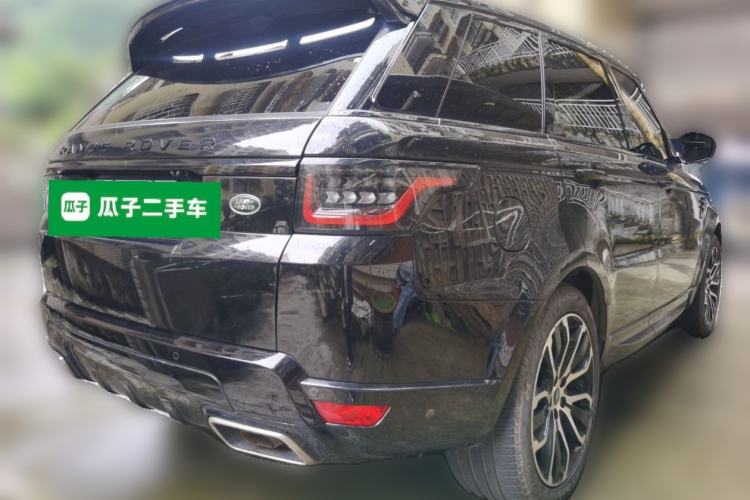 Used Land Rover Range Sport 2022 3.0 L6 YAO Black Edition Rear Right 45 Deg