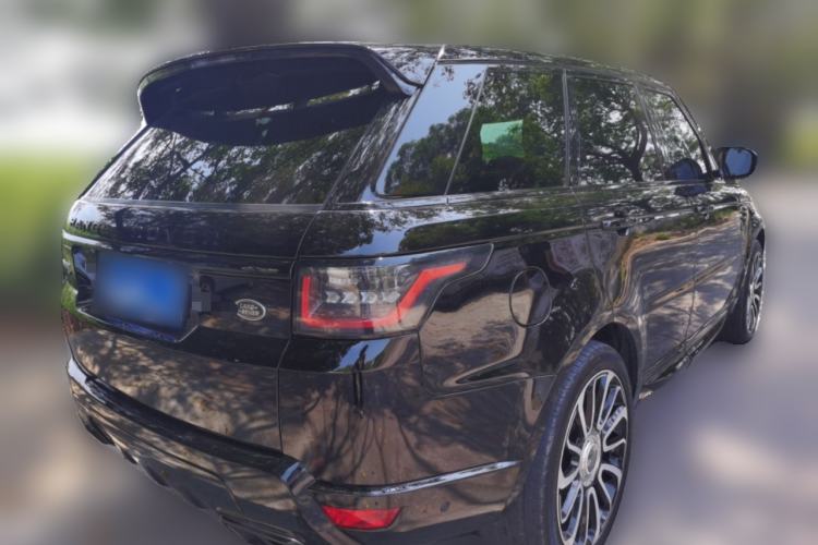 Used Land Rover Range Sport 2022 3.0 L6 YAO Black Edition Rear Right 45 Deg