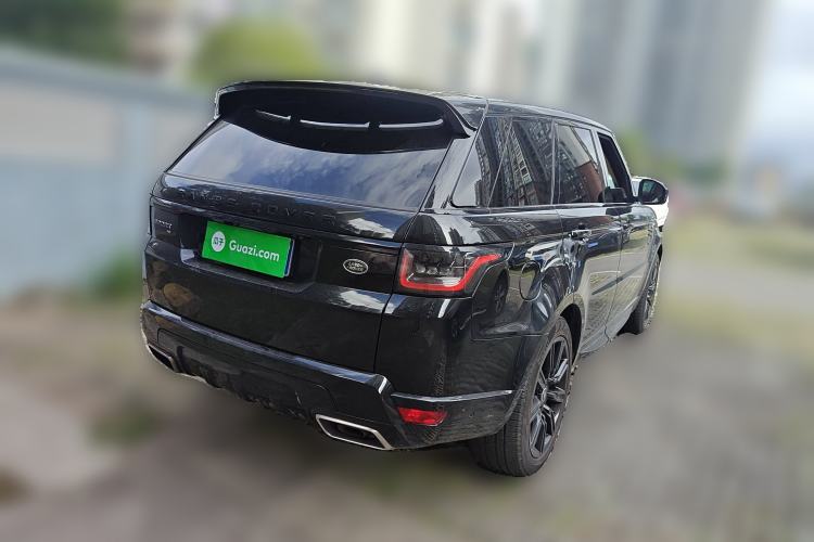 Used Land Rover Range Sport 2022 3.0 L6 YAO Black Edition Rear Right 45 Deg