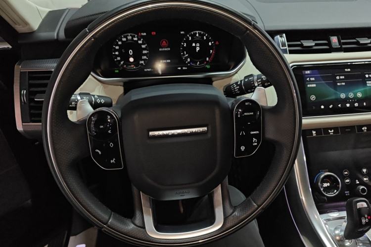 Used Land Rover Range Sport 2022 3.0 L6 Ink Blue Glitter Edition Steering Wheel