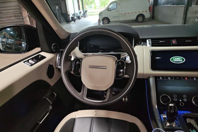 Used Land Rover Range Sport 2022 3.0 L6 Tiger Power Ambition Edition Steering Wheel