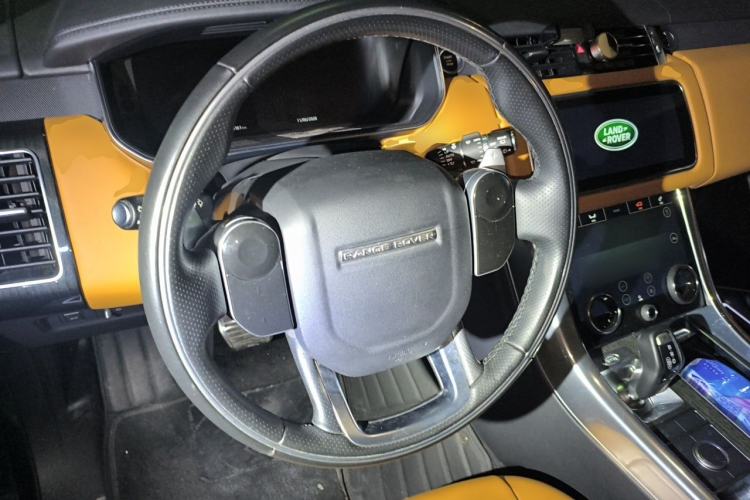 Used Land Rover Range Sport 2022 3.0 L6 YAO Black Edition Steering Wheel