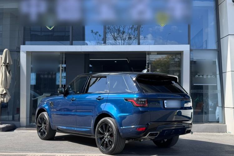 Used Land Rover Range Sport 2022 3.0 L6 Ink Blue Glitter Edition Exterior 3