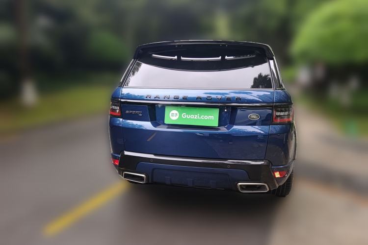 Used Land Rover Range Sport 2022 3.0 L6 Ink Blue Glitter Edition Exterior 4