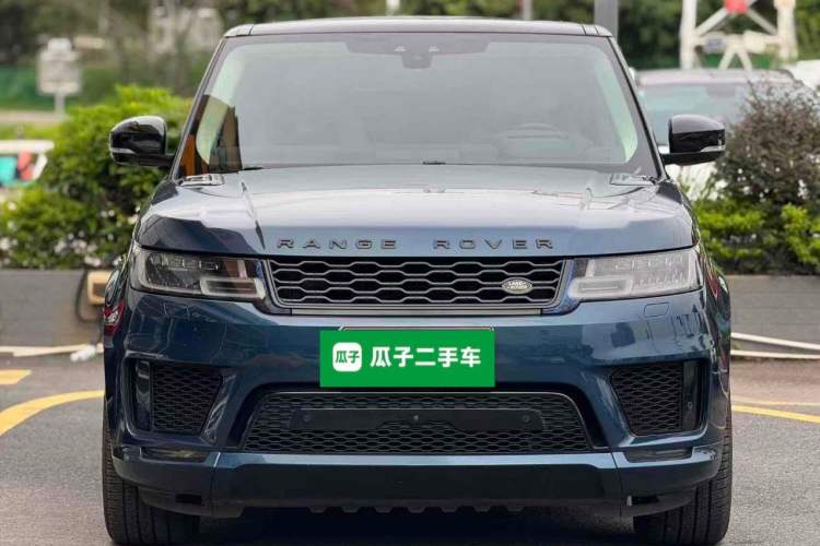 Used Land Rover Range Sport 2022 3.0 L6 Ink Blue Glitter Edition Front