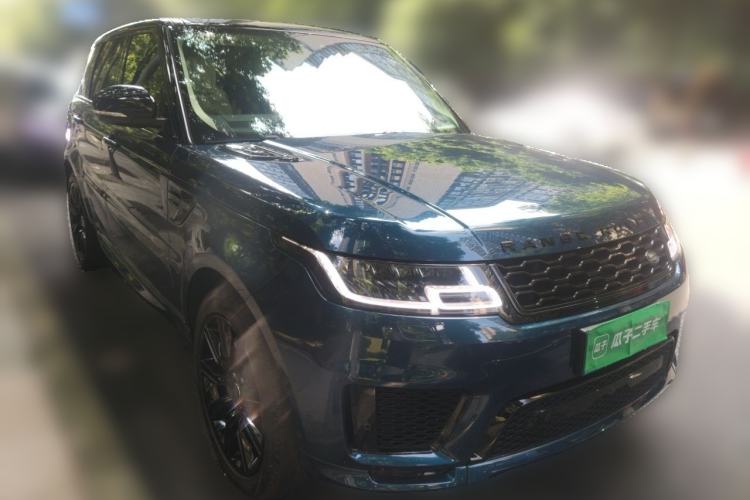 Used Land Rover Range Sport 2022 3.0 L6 YAO Black Edition Front Right 45 Deg