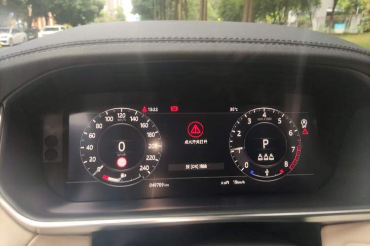 Used Land Rover Range Sport 2022 3.0 L6 YAO Black Edition Instrument Cluster