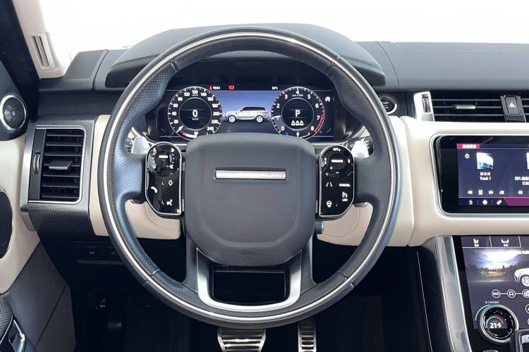 Used Land Rover Range Sport 2022 3.0 L6 Ink Blue Glitter Edition Interior 4