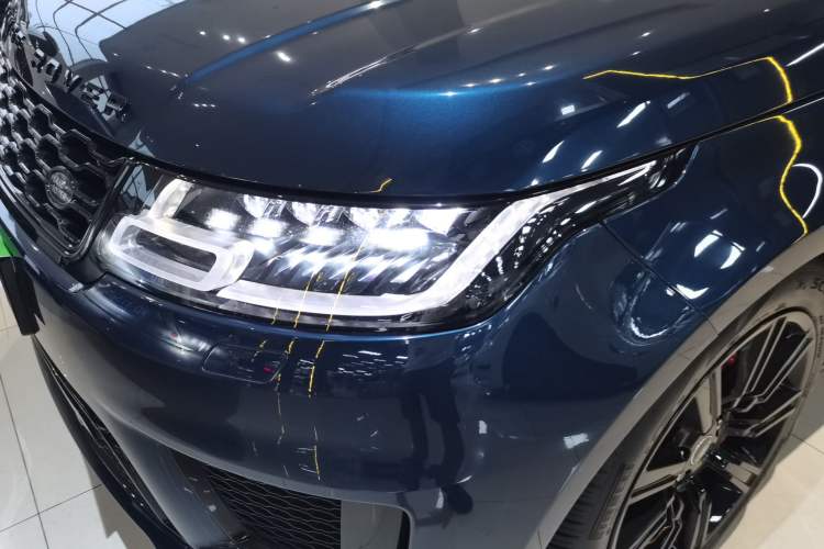 Used Land Rover Range Sport 2022 3.0 L6 Ink Blue Glitter Edition Left Front Headlight