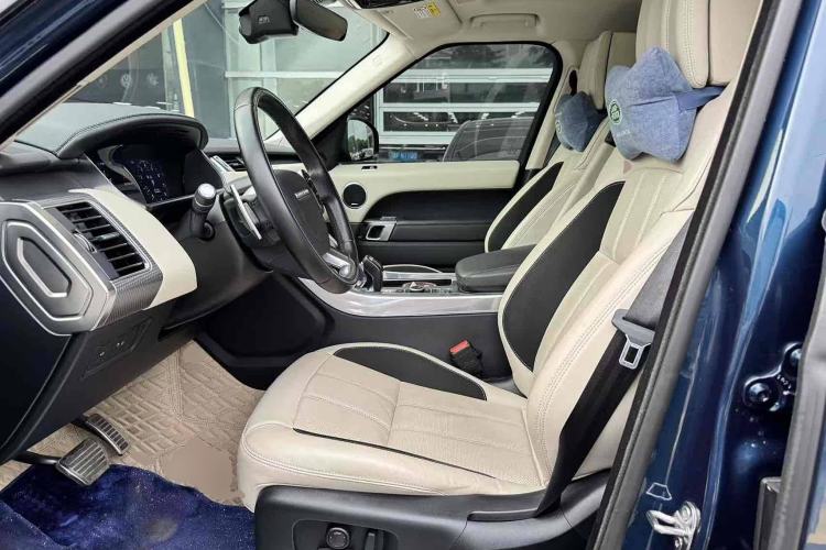 Used Land Rover Range Sport 2022 3.0 L6 Ink Blue Glitter Edition Left Front Seat