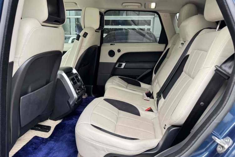 Used Land Rover Range Sport 2022 3.0 L6 Ink Blue Glitter Edition Left Rear Seat