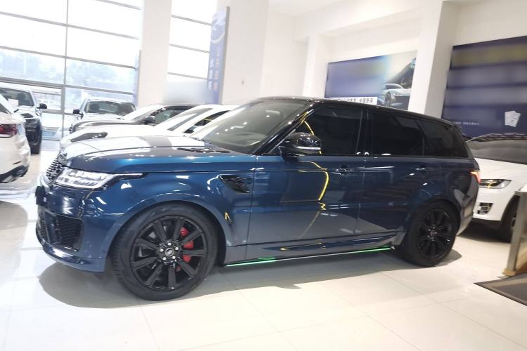 Used Land Rover Range Sport 2022 3.0 L6 Ink Blue Glitter Edition Left Side