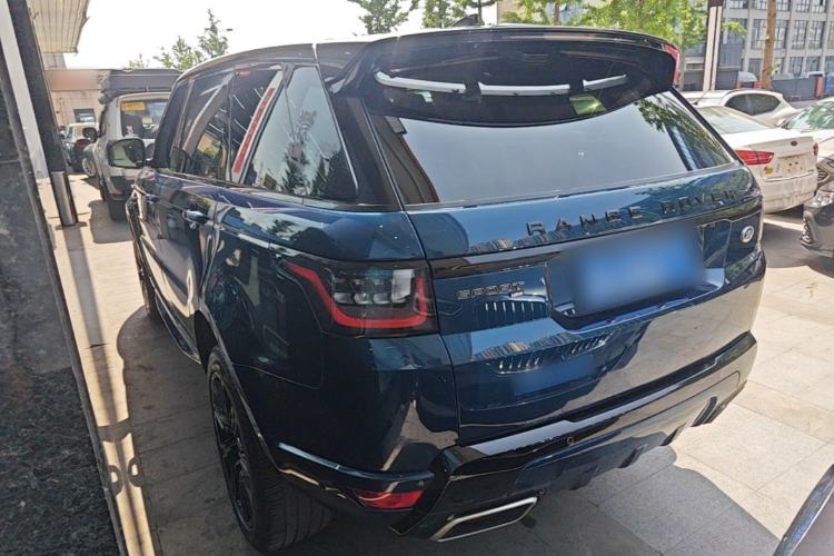 Used Land Rover Range Sport 2022 3.0 L6 Ink Blue Glitter Edition Rear Left 45 Deg