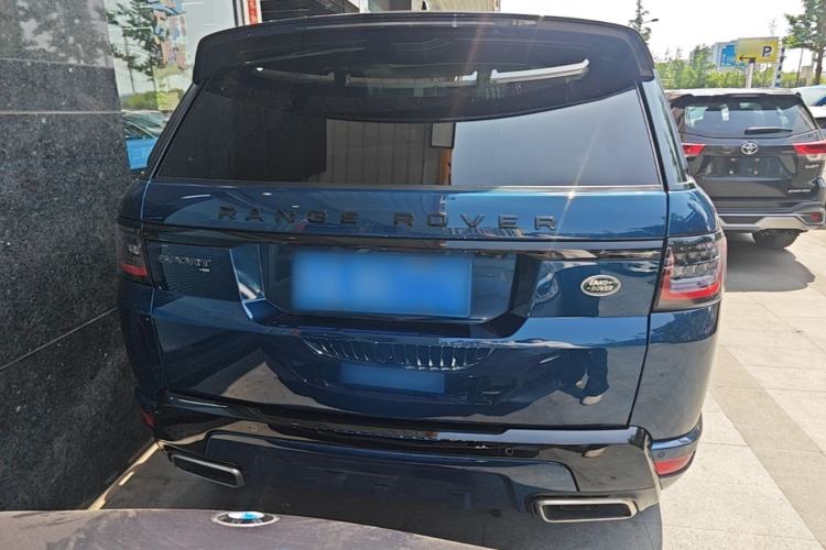 Used Land Rover Range Sport 2022 3.0 L6 Ink Blue Glitter Edition Rear