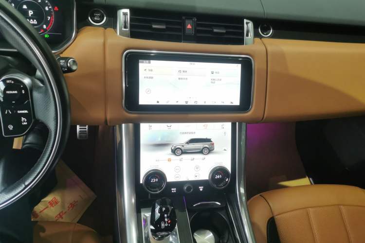 Used Land Rover Range Sport 2022 3.0 L6 YAO Black Edition Audio And AC Panel