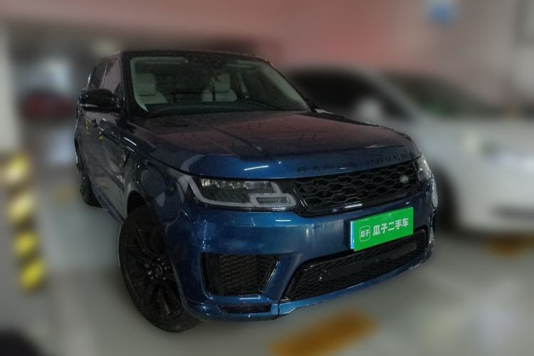 Used Land Rover Range Sport 2022 3.0 L6 Ink Blue Glitter Edition Front Right 45 Deg
