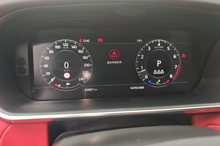 Used Land Rover Range Sport 2022 3.0 L6 YAO Black Edition Instrument Cluster