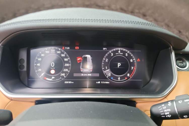Used Land Rover Range Sport 2022 3.0 L6 YAO Black Edition Instrument Cluster