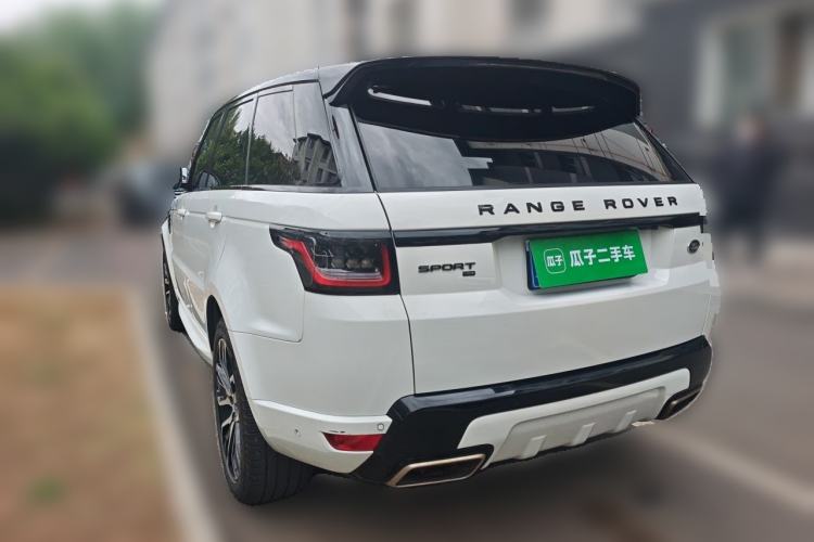 Used Land Rover Range Sport 2022 3.0 L6 YAO Black Edition Rear Left 45 Deg