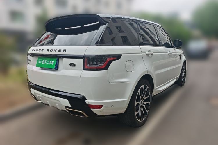 Used Land Rover Range Sport 2022 3.0 L6 YAO Black Edition Rear Right 45 Deg