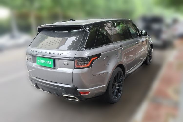 Used Land Rover Range Sport 2022 3.0 L6 YAO Black Edition Rear Right 45 Deg