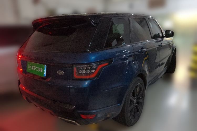 Used Land Rover Range Sport 2022 3.0 L6 Ink Blue Glitter Edition Rear Right 45 Deg
