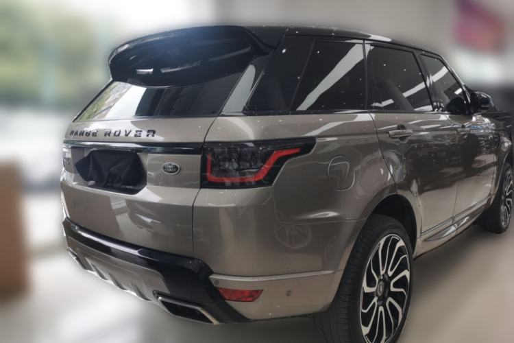 Used Land Rover Range Sport 2022 3.0 L6 YAO Black Edition Rear Right 45 Deg