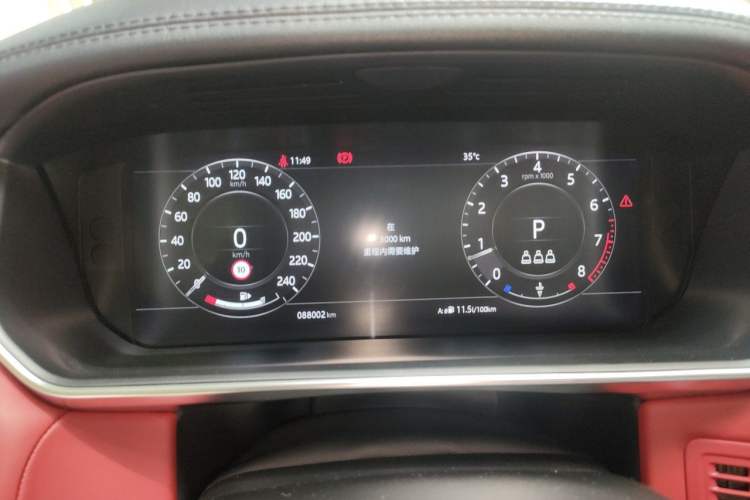 Used Land Rover Range Sport 2022 3.0 L6 YAO Black Edition Instrument Cluster