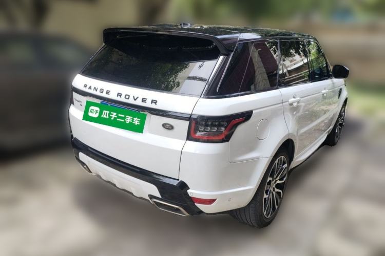 Used Land Rover Range Sport 2022 3.0 L6 YAO Black Edition Rear Right 45 Deg