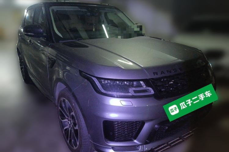 Used Land Rover Range Sport 2022 3.0 L6 YAO Black Edition Front Right 45 Deg