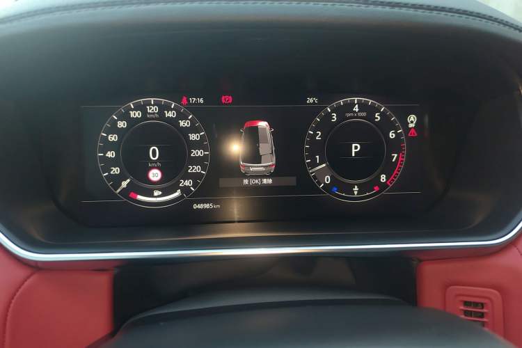 Used Land Rover Range Sport 2022 3.0 L6 YAO Black Edition Instrument Cluster