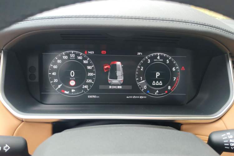 Used Land Rover Range Sport 2022 3.0 L6 YAO Black Edition Instrument Cluster