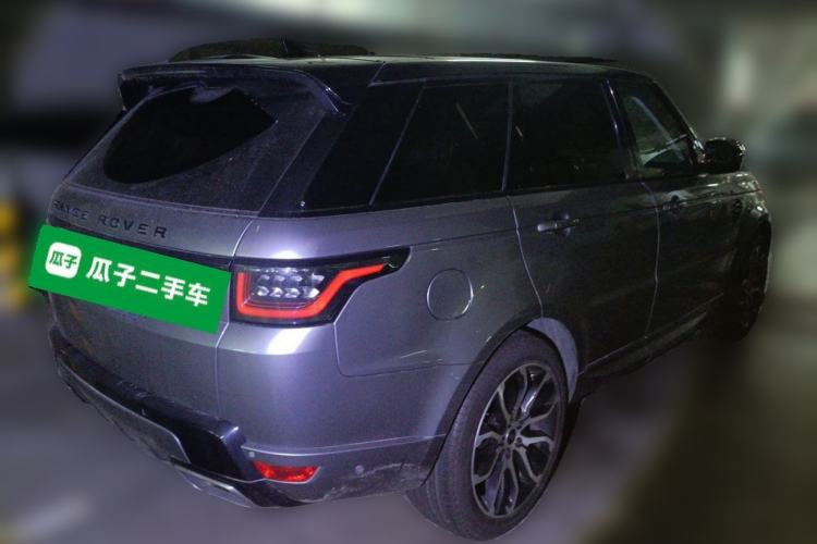 Used Land Rover Range Sport 2022 3.0 L6 YAO Black Edition Rear Right 45 Deg