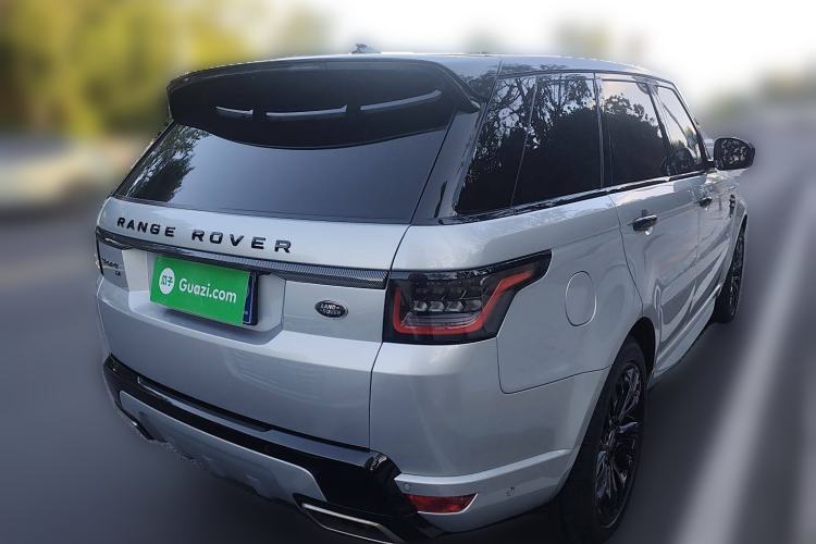 Used Land Rover Range Sport 2022 3.0 L6 YAO Black Edition Rear Right 45 Deg
