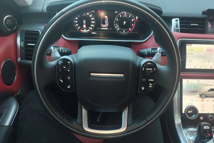 Used Land Rover Range Sport 2022 3.0 L6 YAO Black Edition Steering Wheel