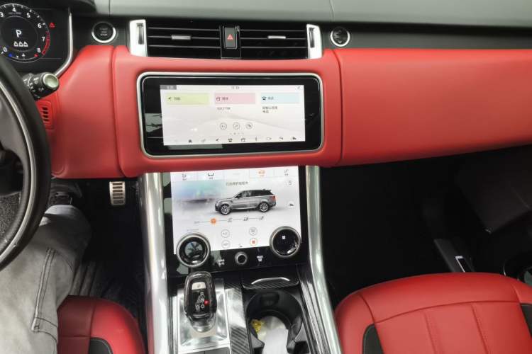 Used Land Rover Range Sport 2022 3.0 L6 YAO Black Edition Audio And AC Panel