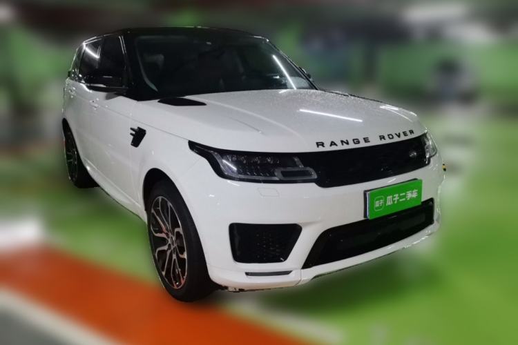 Used Land Rover Range Sport 2022 3.0 L6 YAO Black Edition Front Right 45 Deg